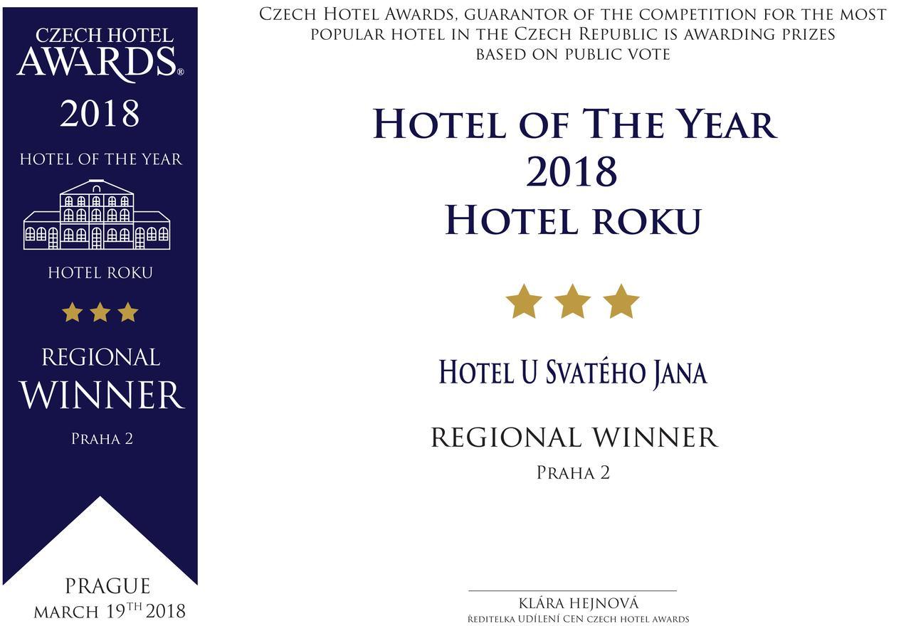 Hotel Svaty Jan Praga Esterno foto